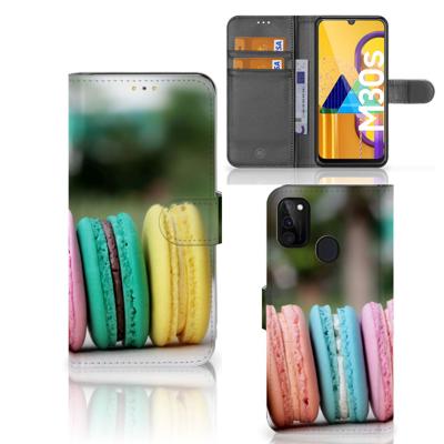 Samsung Galaxy M21 | M30s | Book Cover | Macarons | Portemonnee hoesje