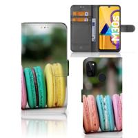 Samsung Galaxy M21 | M30s | Book Cover | Macarons | Portemonnee hoesje