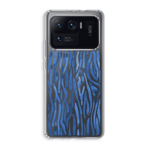 Blauwe nerven: Xiaomi Mi 11 Ultra Transparant Hoesje