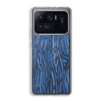 Blauwe nerven: Xiaomi Mi 11 Ultra Transparant Hoesje