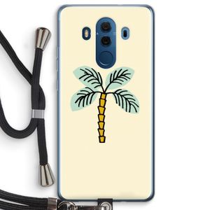 Palmboom: Huawei Mate 10 Pro Transparant Hoesje met koord