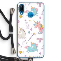 Fantasiewereld: Huawei P20 Lite Transparant Hoesje met koord