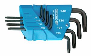 Gedore haakse inbussleutels H 43 TX-08 T10-t45 (8-dlg)