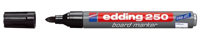 Edding Whiteboardmarker | zwart | streepbreedte 1,5-3 mm ronde punt | 10 stuks - 4-250001 Edding Whiteboardmarker | zwart | streepbreedte 1,5-3 mm ronde punt | 10 stuks - 4-250001