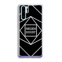 Negenduust geometrisch: Huawei P30 Pro Transparant Hoesje