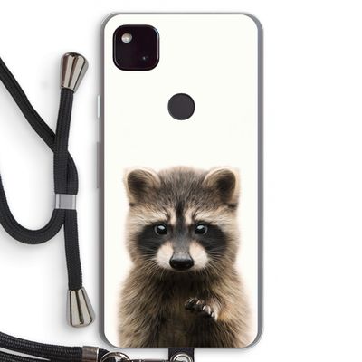 Rocco: Pixel 4a 5G Transparant Hoesje met koord
