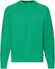 Fruit Of The Loom F304 Classic Raglan Sweat - Kelly Green - M