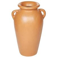 Beliani - DABONG - Decoratieve vaas - Oranje - Terracotta - thumbnail