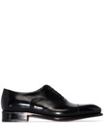 Santoni derbies classiques - Noir - thumbnail