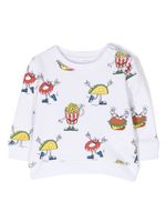 Stella McCartney Kids sweat à imprimé graphique - Blanc - thumbnail