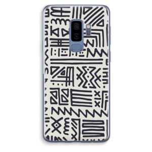 Marrakech print: Samsung Galaxy S9 Plus Transparant Hoesje