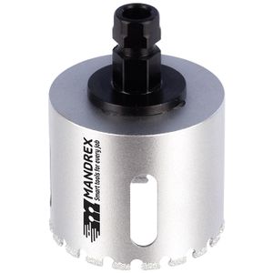 Diamant Gatzaag 65mm 38mm diep Mandrex ProXcut met Quick Adapter