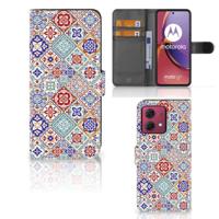 Motorola Moto G84 | Bookcase | Tiles Color