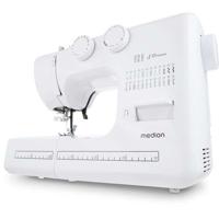 Naaimachine - MEDION - SM 60 - 62W - 24 steken + dubbele steken - 700 tpm - LED - Wit