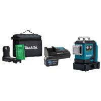 Makita kruislijn laser - SK700GDX - 12V Max - groen - 3x 360° - 1x4.0 Ah accu en lader - in tas