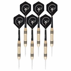 4x Set van 3 dartpijlen Core Brass 25 grams