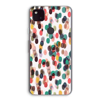 Tropical Dots: Google Pixel 4a 5G Transparant Hoesje