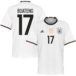 Duitsland Shirt Thuis 2016-2017 + Boateng 17