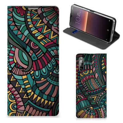 Sony Xperia L4 | Hoesje met Magneet | Aztec