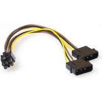 Microconnect PCI Express Power Splitter netvoeding & inverter - thumbnail