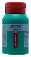 Talens Art Creation acrylverf flacon van 750 ml, donker permanentgroen