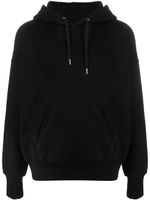 Alexander McQueen hoodie en coton à logo brodé - Noir - thumbnail