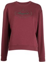 Bonpoint sweat en coton à logo brodé - Rouge