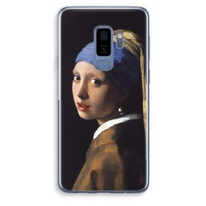 The Pearl Earring: Samsung Galaxy S9 Plus Transparant Hoesje