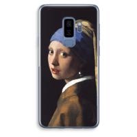 The Pearl Earring: Samsung Galaxy S9 Plus Transparant Hoesje - thumbnail