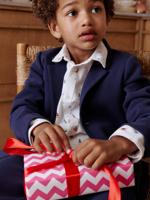 Jas Blazer Jongen marineblauw