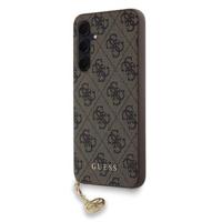 Samsung Galaxy A35 Guess 4G Charms Collection Hybride Hoesje - Bruin - thumbnail