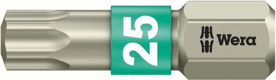 Wera 3867/1 TS TORX® Bits, RVS, TX 40 x 25 mm - 1 stuk(s) - 05071038001