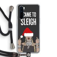 Came To Sleigh: OnePlus Nord Transparant Hoesje met koord
