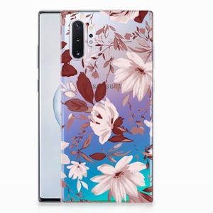 Hoesje maken Samsung Galaxy Note 10 Plus Watercolor Flowers