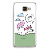 Unicorn: Samsung Galaxy A5 (2016) Transparant Hoesje