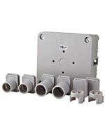 Onderbak kabeldoos incl. deksel+inzetstuk