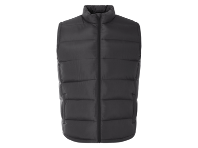 esmara Men Heren bodywarmer - plus size (Zwart, XXL)