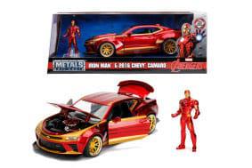 Avengers Diecast Model 1/24 2016 Chevy Camaro SS Iron Man