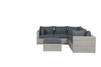 Silverbird lounge set 4-dlg vintage willow H dia. 6mm/ r. black - Garden impressions Silverbird lounge set 4-dlg vintage willow H dia. 6mm/ r. black - Garden impressions