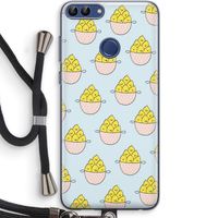 Citroenen: Huawei P Smart (2018) Transparant Hoesje met koord Citroenen: Huawei P Smart (2018) Transparant Hoesje met koord