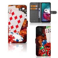Motorola Moto G10 | G20 | G30 | Wallet Case | met Pasjes | Casino Motorola Moto G10 | G20 | G30 | Wallet Case | met Pasjes | Casino