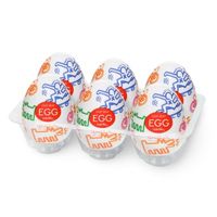 Tenga - Keith Haring Egg Street (6 Stuks) Tenga - Keith Haring Egg Street (6 Stuks)