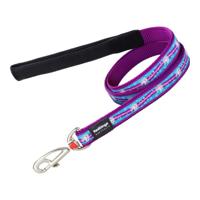 Hondenriem Red Dingo Paars (1,2 x 120 cm)
