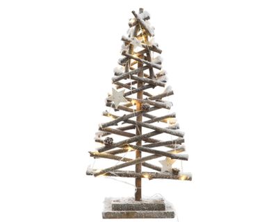 Batterijverlichting boom sneeuw micro 20 LED s - Lumineo