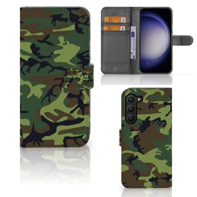 Samsung Galaxy S23 Plus | Telefoon Hoesje | Army Dark