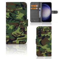 Samsung Galaxy S23 Plus | Telefoon Hoesje | Army Dark