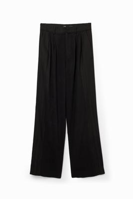 Rustieke pantalon - BLACK - L
