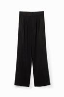 Rustieke pantalon - BLACK - L