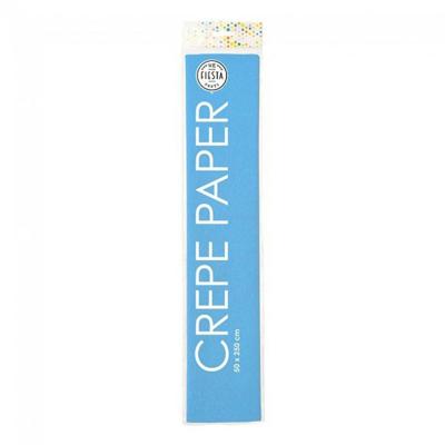 Globos Crepepapier baby blauw, 50x250cm
