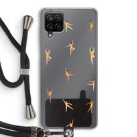 Dans #2: Samsung Galaxy A12 Transparant Hoesje met koord